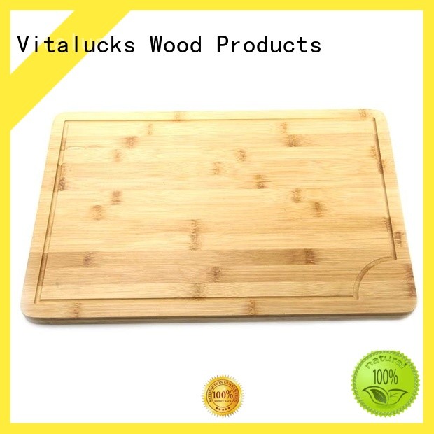 wood cutting board with handle custom for wholesale