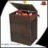 wicker storage baskets with lids at discount Vitalucks