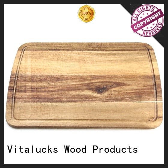 Vitalucks large wood cutting board commercial for kitchen