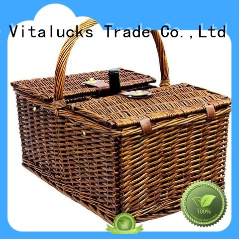 Vitalucks durable rattan storage boxes with lids fast delivery