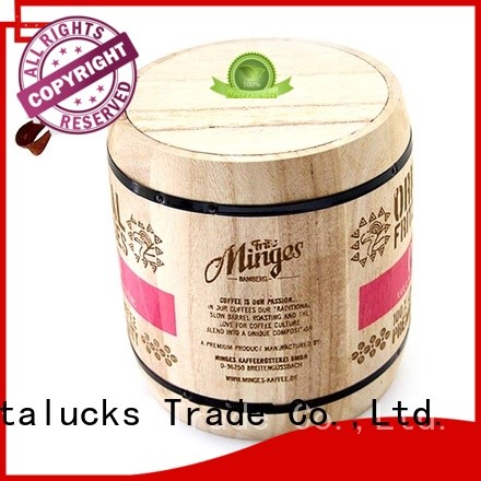 Vitalucks best price wooden tea canister multi-functional