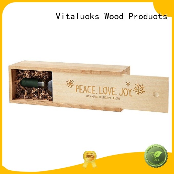unfinished wooden crate gift box oil essential packing at discount