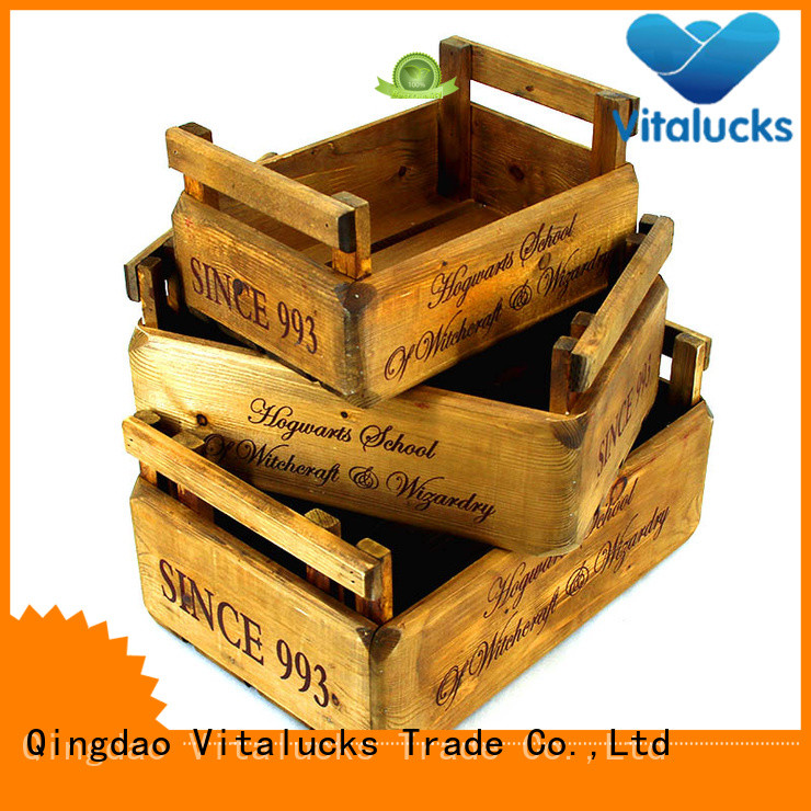 Vitalucks custom wooden boxes high-quality fast delivery
