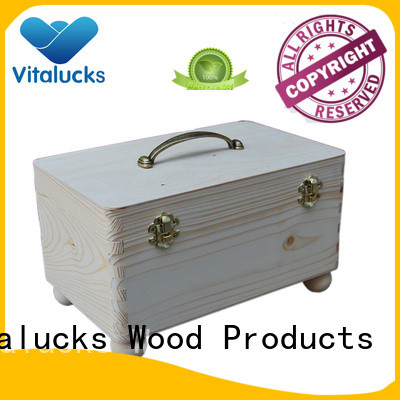 Vitalucks custom wooden gift boxes wholesale wholesale supply