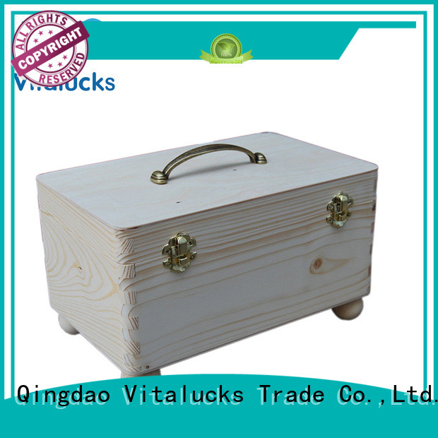 Vitalucks custom personalised wooden box favorable price