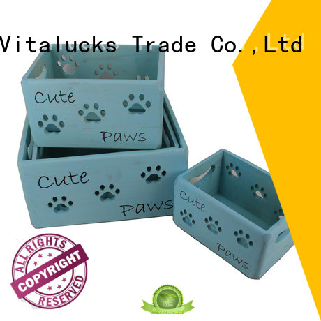 Vitalucks customized wooden box packaging top-selling at discount