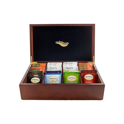 VL-TB10 Eco-friendly vintage chest wooden tea packaging box