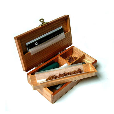 Customizable wooden humidor wooden cigar packaging box