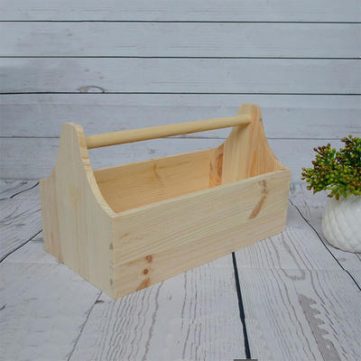 Wholesale crafts storage suitcase wooden tool box