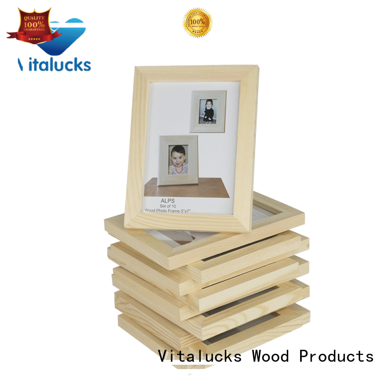 Vitalucks hot-sale large wooden photo frames wholesale supply best factory