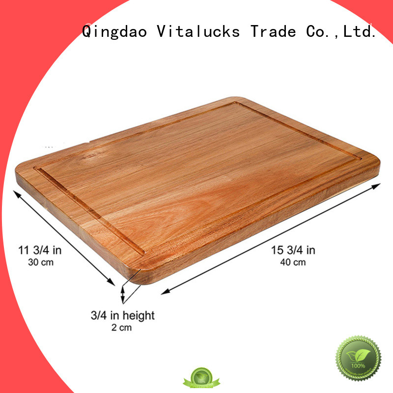 Vitalucks professional large wooden chopping boards industrial for kitchen