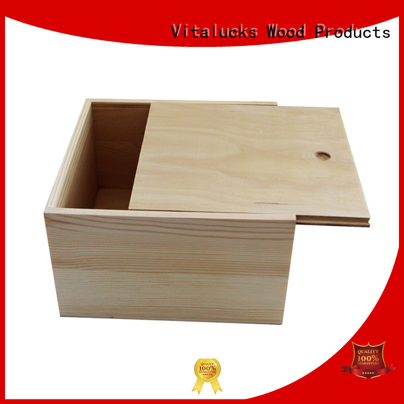Vitalucks bulk wooden boxes wholesale fast delivery