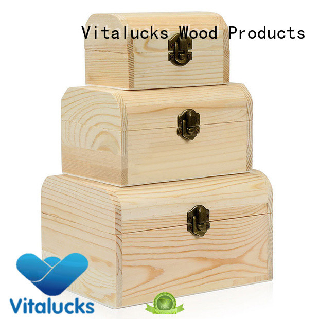 Vitalucks wooden gift boxes wholesale quality assured