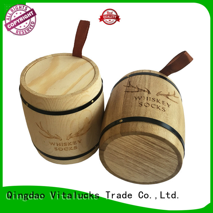 Vitalucks popular wooden tea canister manufacturing fast delivery
