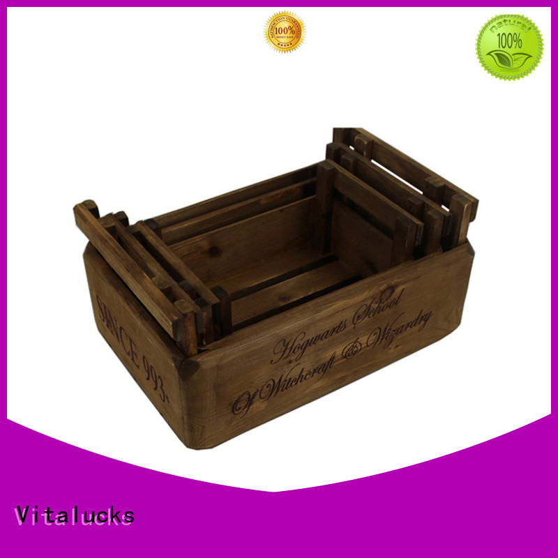 fine workmanship wooden wine crates popular fast delivery